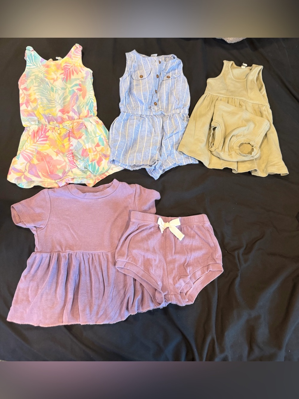 Bundle of baby girl 12-18 month summer clothing - Picture 4 of 11